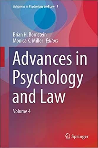 Advances in Psychology and Law: Volume 4 – PDF ebook