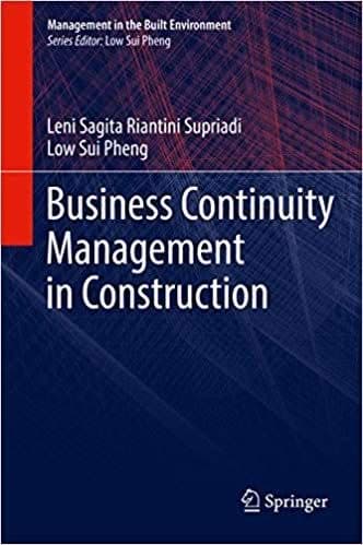 Business Continuity Management in Construction – PDF ebook
