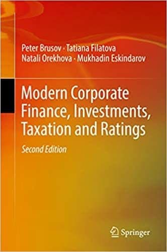 Modern Corporate Finance, Investments, Taxation and Ratings (2nd Edition) – PDF ebook