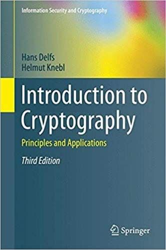 Introduction to Cryptography: Principles and Applications (3rd Edition) – PDF ebook