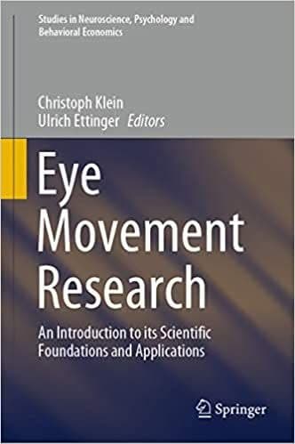 Eye Movement Research: An Introduction to its Scientific Foundations and Applications – PDF ebook