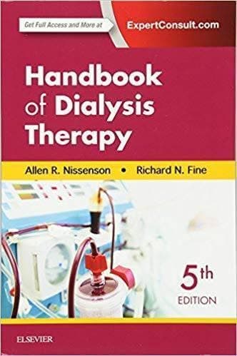 Handbook of Dialysis Therapy 5th Edition by Allen R. Nissenson – PDF ebook