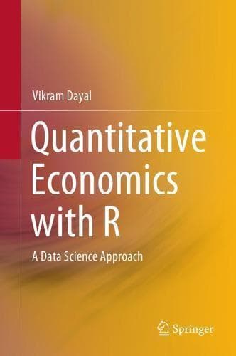 Quantitative Economics With R A Data Science Approach – PDF ebook