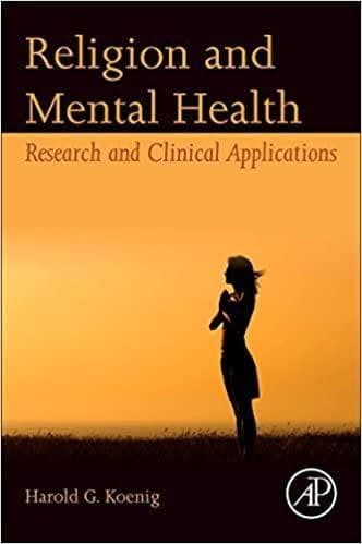 Religion And Mental Health Research And Clinical Applications – PDF ebook
