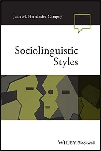 Sociolinguistic Styles – PDF ebook