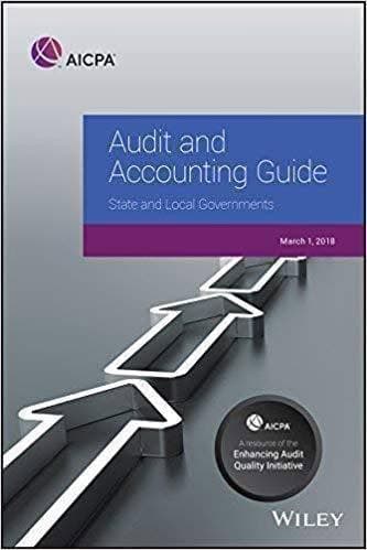 Audit And Accounting Guide State And Local Governments 2018 – PDF ebook