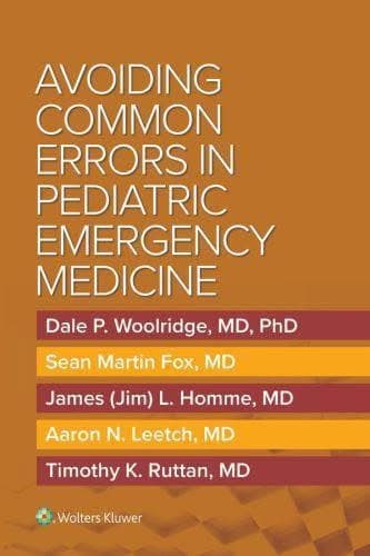 Avoiding Common Errors In Pediatric Emergency Medicine – PDF ebook