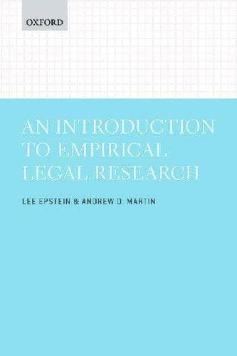 Introduction To Empirical Legal Research – PDF ebook