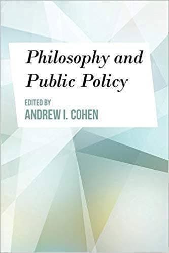 Philosophy And Public Policy – PDF ebook