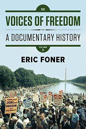 Voices Of Freedom A Documentary History Volume 2 5Th Edition – PDF ebook
