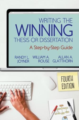 Writing The Winning Thesis Or Dissertation A Step – PDF ebook