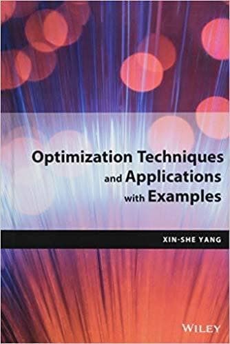 Optimization Techniques And Applications With Examples – PDF ebook