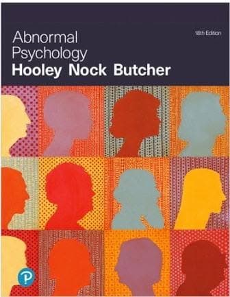 Abnormal Psychology, 18th Edition – PDF ebook