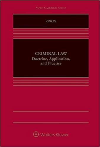 Criminal Law: Doctrine, Application, and Practice – PDF ebook
