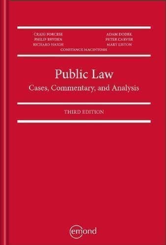 Public Law Cases Commentary And Analysis 3Rd Edition – PDF ebook