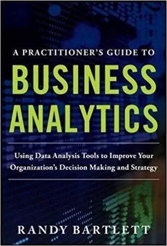 A PRACTITIONERS GUIDE TO BUSINESS ANALYTICS: Using Data Analysis Tools to Improve Your Organizations Decision Making and Strategy 1st Edition – PDF ebook