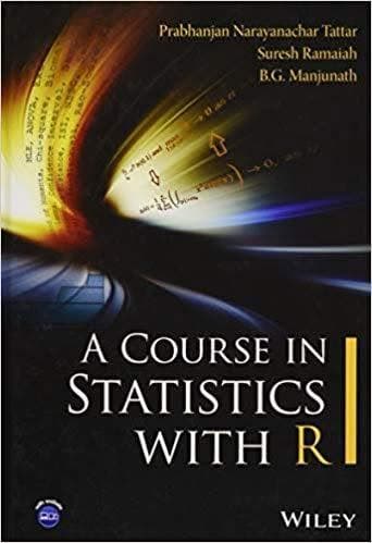 A Course in Statistics with R 1st Edition – PDF ebook