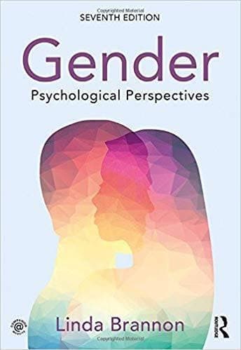 Gender; Psychological Perspectives 7th – PDF ebook