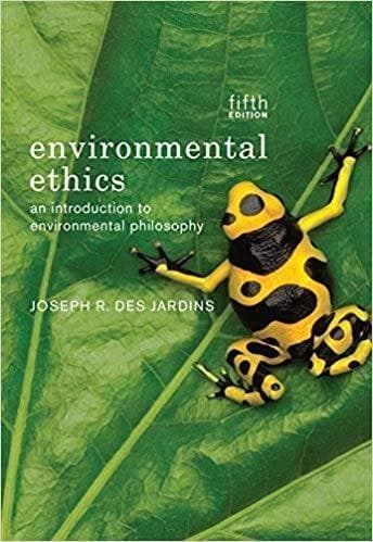 Environmental Ethics 5Th Edition – PDF ebook