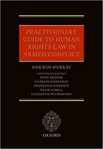 Practitioners' Guide to Human Rights Law in Armed Conflict – PDF ebook