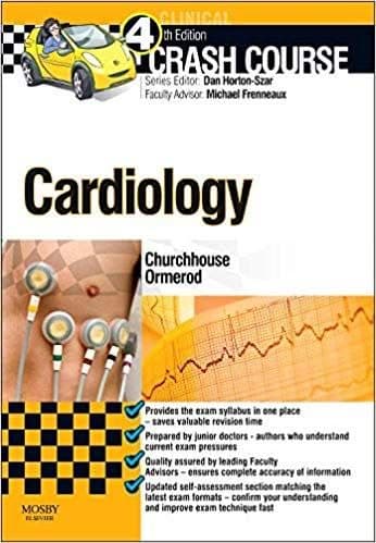 Cardiology, Crash Course (4th Edition) – PDF ebook