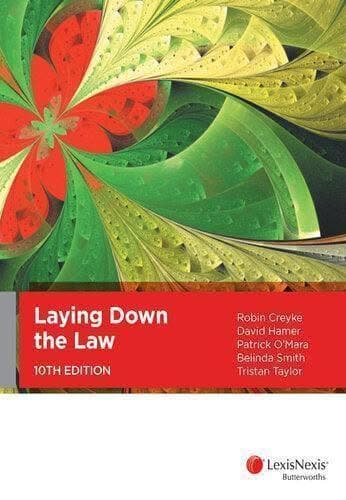 Laying Down The Law 10Th Edition – PDF ebook