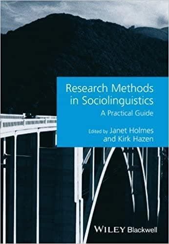 Research Methods In Sociolinguistics A Practical Guide – PDF ebook