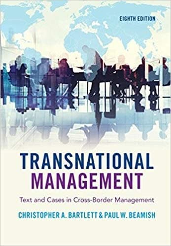 Transnational Management: Text and Cases in Cross-Border Management 8th Edition – PDF ebook