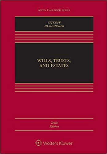 Wills Trusts & Estates (10th Edition) - eBook