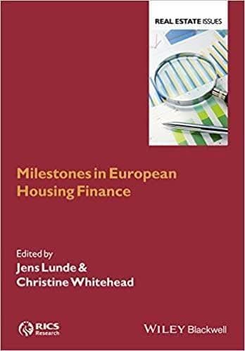 Milestones in European Housing Finance – PDF ebook