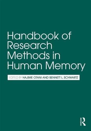 Handbook Of Research Methods In Human Memory – PDF ebook