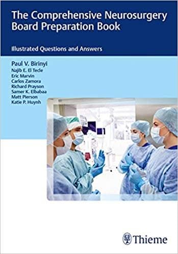 The Comprehensive Neurosurgery Board Preparation Book: Illustrated Questions and Answers - eBook