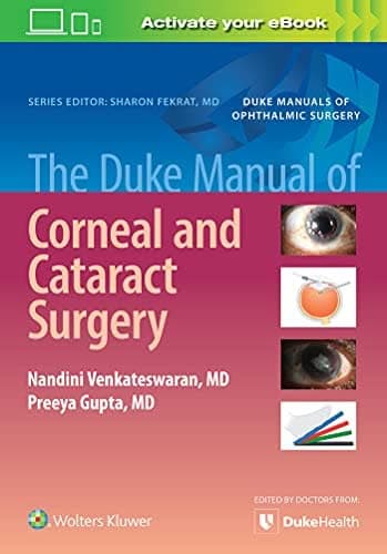 The Duke Manual of Corneal and Cataract Surgery – PDF ebook