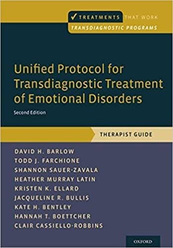 Unified Protocol for Transdiagnostic Treatment of Emotional Disorders: Therapist Guide (2nd Edition) – PDF ebook