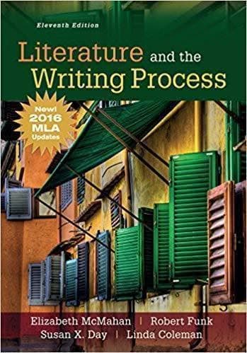 Literature And The Writing Process 11Th Edition – PDF ebook