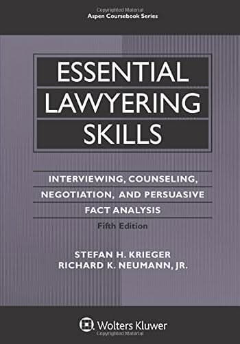 Essential Lawyering Skills 5e PDF