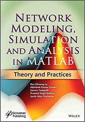Network Modeling, Simulation and Analysis in MATLAB: Theory and Practices – PDF ebook
