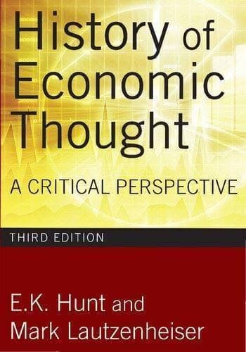 History Of Economic Thought A Critical Perspective 3Rd Edition – PDF ebook