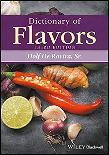 Dictionary of Flavors 3rd Edition by Dolf De Rovira – PDF ebook