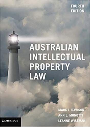 Australian Intellectual Property Law (4th Edition) – PDF ebook