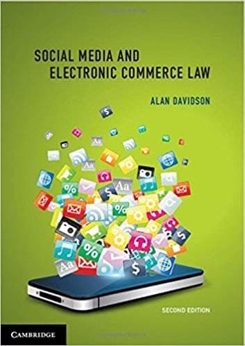 Social Media and Electronic Commerce Law 2nd Edition – PDF ebook