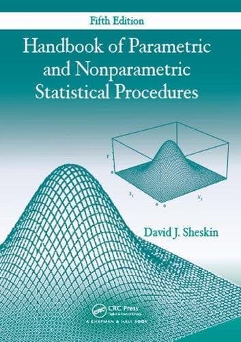 Handbook Of Parametric And Nonparametric Statistical Procedures 5thEdition – PDF ebook