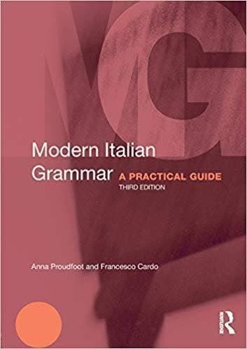 Modern Italian Grammar Modern Grammars 3Rd Edition – PDF ebook
