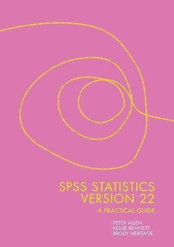 Spss Statistics Version 22 A Practical Guide 3Rd Edition – PDF ebook
