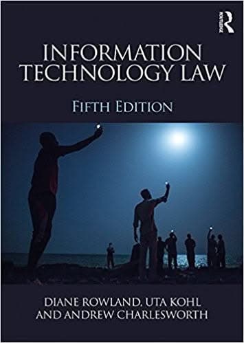 Information Technology Law 5th Edition – PDF ebook