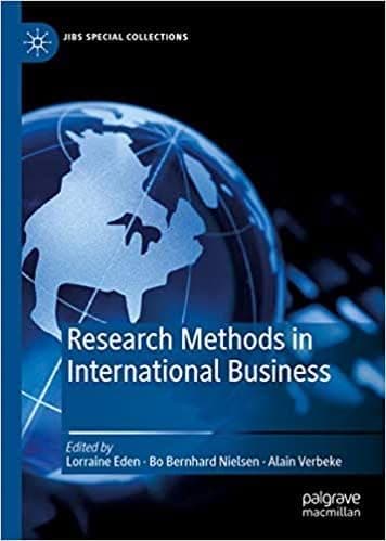 Research Methods in International Business – PDF ebook