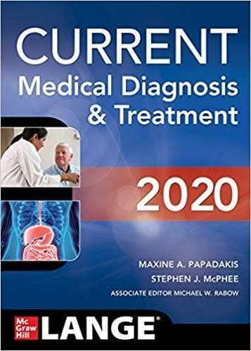 CURRENT Medical Diagnosis and Treatment 2020 (59th Edition) – PDF ebook