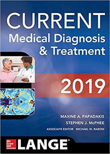 CURRENT Medical Diagnosis and Treatment 2019 (58th Edition) – PDF ebook