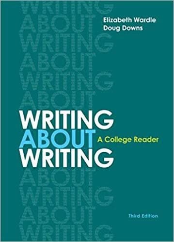 Writing About Writing (3rd Edition) – PDF ebook