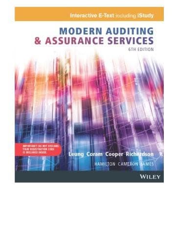 Modern Auditing And Assurance Services 6Th Edition – PDF ebook
